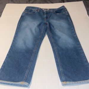 Tommy Hilfiger Hipster jean Capri shorts size 12